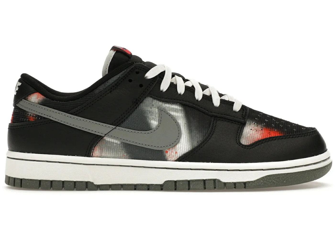 ナイキ ダンク 黒色 ブラック 赤 レッド 灰色 グレー ダンクロー スニーカー メンズ NIKE DUNK LOW GRAFFITI BLACK RED / BLACK GREY RED