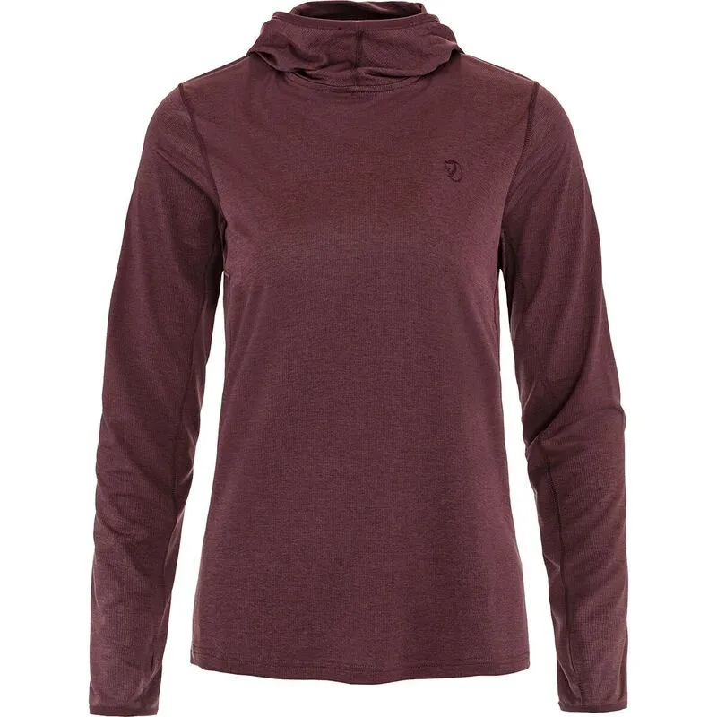 フェールラーベン レディース トップス シャツ パーカー Fjallraven Abisko Sun Hoodie - Women Port