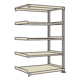 【直送品】 サカエ 中軽量棚NEW型連結(200KG/段・H2400MM・5段) NEW-3345R (208883) 【特大・送料別】