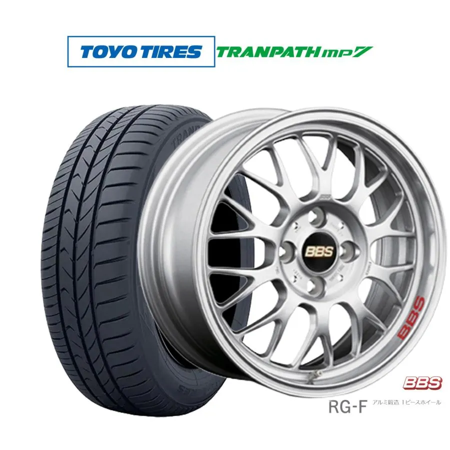 サマータイヤ ホイール4本セット BBS JAPAN RG-F トーヨータイヤ トランパス TRANPATH mp7  185/65R15