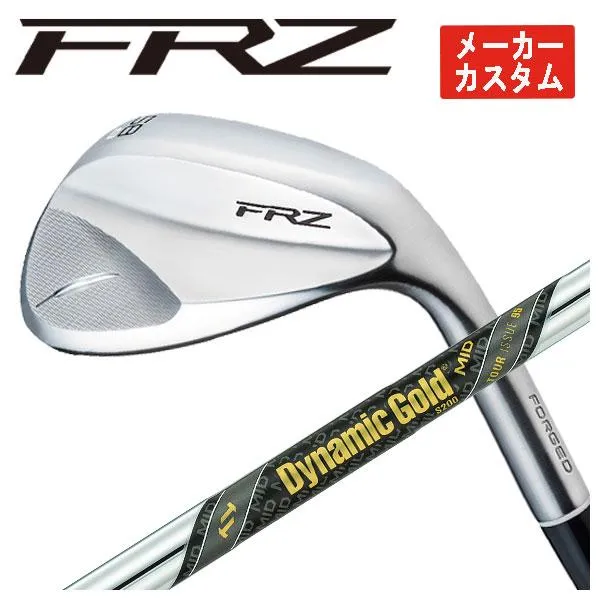 【メーカーカスタム】 フォーティーン FRZ ウェッジ パールサテン仕上げ ダイナミックゴールド MID 95 ツアーイシュー シャフト FOURTEEN