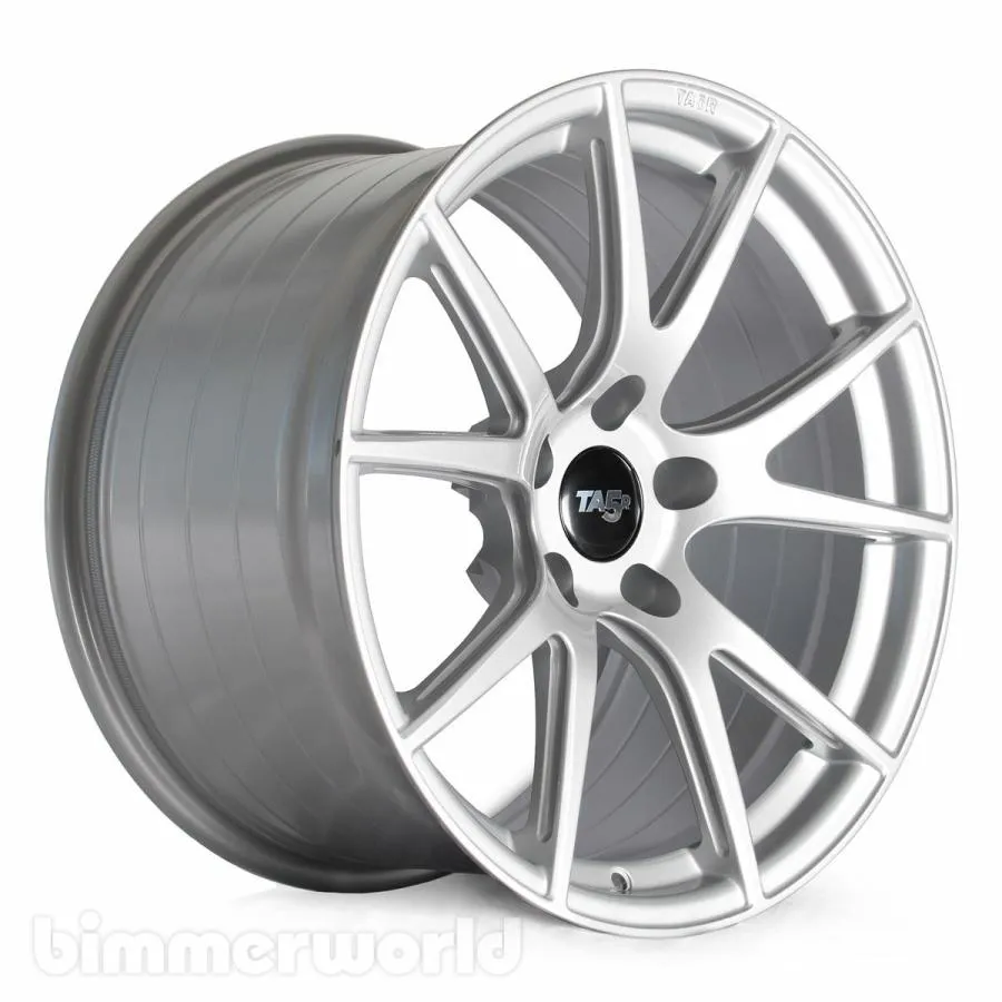 BMW 3シリーズ(F30,E90,E46)等 TA5R フローフォーム ホイール 18x9.5 ET22 シルバー【BimmerWorld】