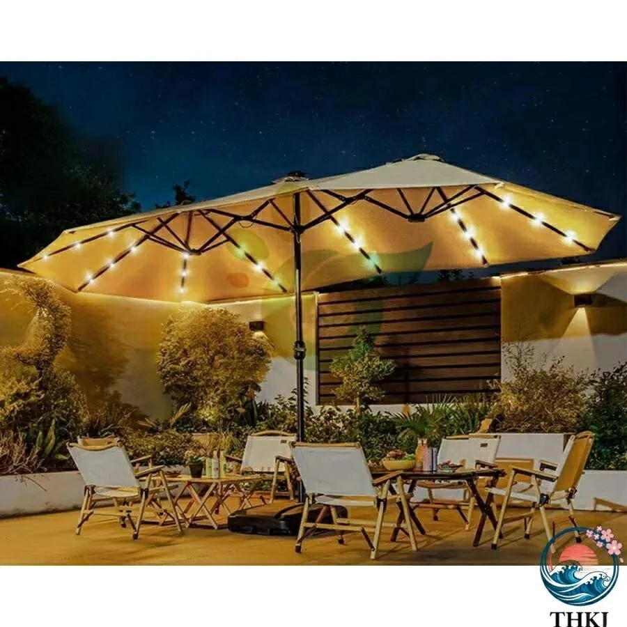 【全品2点で5%OFF】パラソル ガーデンパラソル 大型 長方形 パラソル UV カット 屋外パラソル モダン
