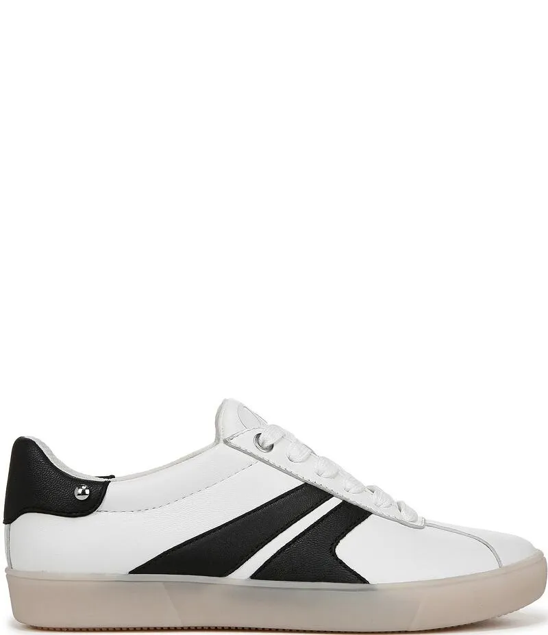 ナチュライザー レディース シューズ スニーカー レース レザー Naturalizer Medina Leather Lace Up Sneakers White/Black ホワイト