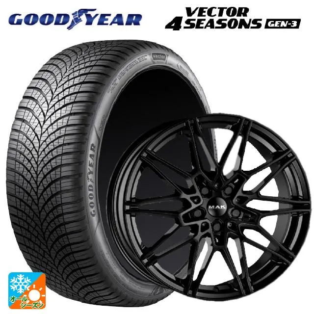 BMW 4シリーズグランクーペ(G26)用 245/40R19 98Y XL グッドイヤー ベクター4シーズンズ ジェン3 マック ケーニッヒ