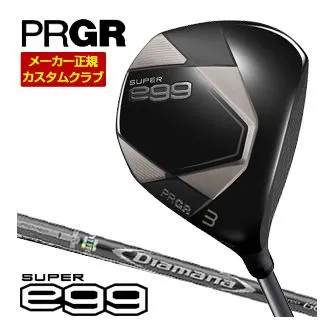 プロギア PRGR SUPER egg フェアウェイウッド 三菱 Diamana D LIMITED シャフト [ルール適合外] 特注カスタムクラブ ゴルフクラブ メンズ