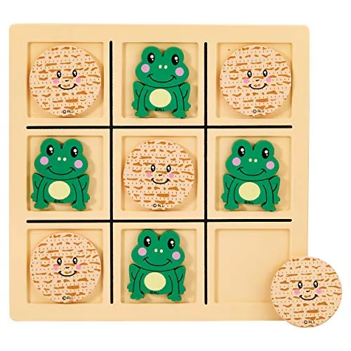 ボードゲーム 英語 アメリカ 海外ゲーム Rite Lite Passover Tic Tac Toad Game | Pesach Seder Tic Tac Toe Educational Plagues Frogs For Kids Game Night Jewish Holiday Party Hours of Fun!ボードゲーム 英語 アメリカ 海外ゲーム