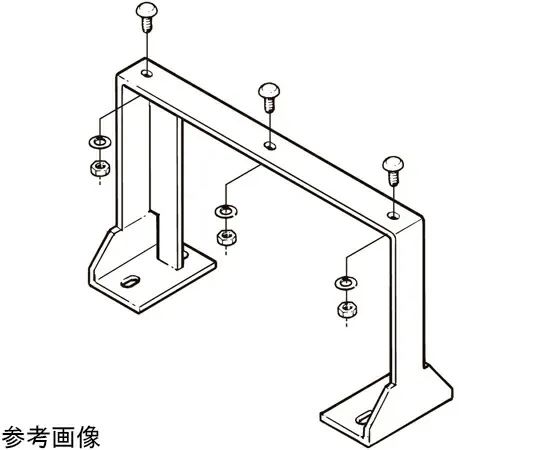 ネグロス電工 アルミダクト用支持架台 Z-SPT3050A