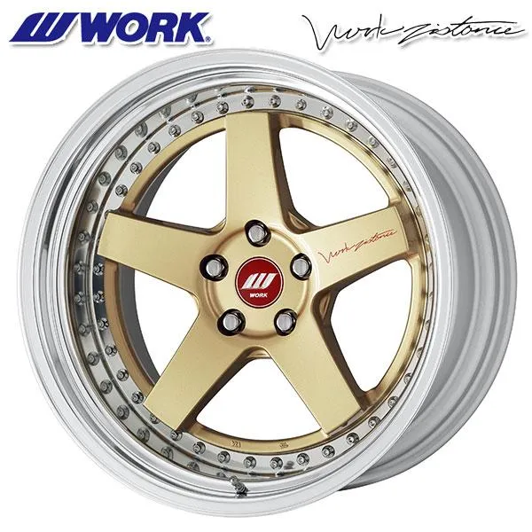 サマータイヤ ホイール4本セット 245/40R19インチ 5H114.3 WORK ワーク ジスタンス W5S ゴールド ヨコハマ ブルーアース ES32
