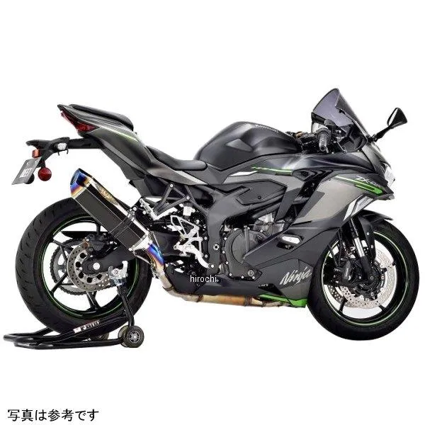 0228-KH8-50 ビート BEET スリップオンマフラー NASSERT Evolution TｙｐｅII 政府認証 23年- ニンジャ ZX-4R SE/RR クリアチタン HD店