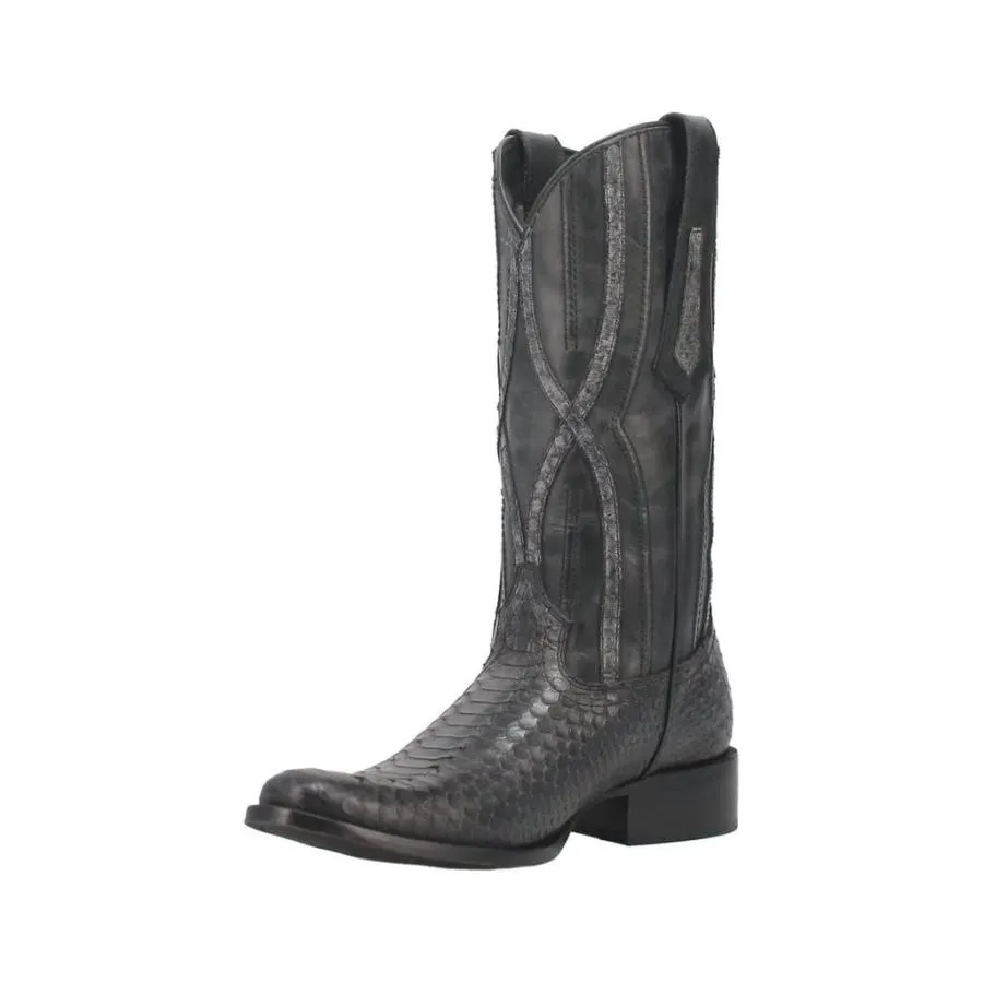 【並行輸入品】Dingo Mens Ace High Cowboy Boots Leather Tan 7 D
