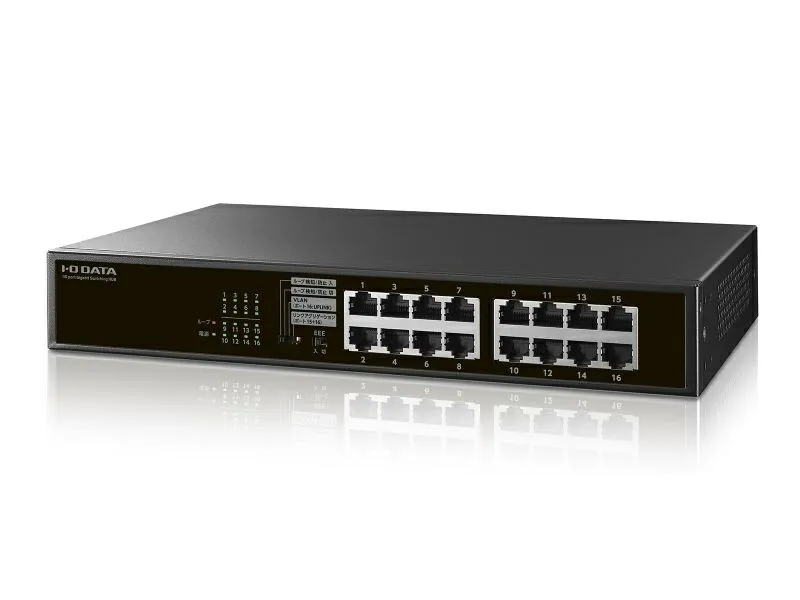 IODATA ETG-ESH16LM L2ライトマネージスイッチングハブ 16ポート