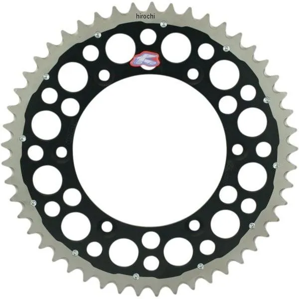 【USA在庫あり】 1210-0815 レンサル RENTHAL リア スプロケット ツインリング 48T/520 89年以降 KTM アルミ 黒 HD店
