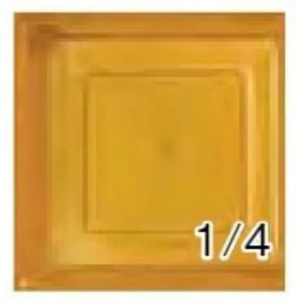 弁当容器用カップ【ケース販売】 新冷凍レンジカップ 6.5寸用1/4(94-94)金 H65104G (2400枚) 8HO11-SH65104G アヅミ産業
