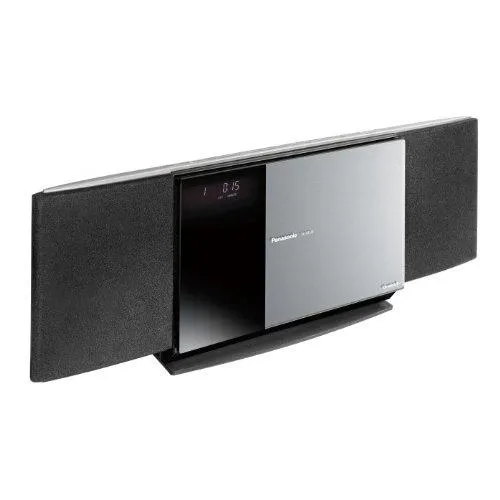 パナソニック コンパクトステレオシステム D-dock シルバー SC-HC30-S