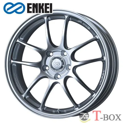 (単品1本価格) 18インチ 7.0J 5/100 ENEKI エンケイ PerformanceLine パフォーマンスライン PF01 SS スパークルシルバー