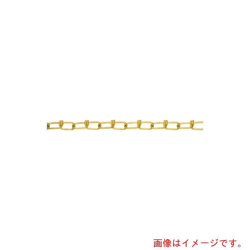 水本機械製作所 黄銅ビクターチェーン １．６－ＶＢＲ 長さ・リンク数指定カット １４．１～１５ｍ 【品番：1.6-VBR-15C】