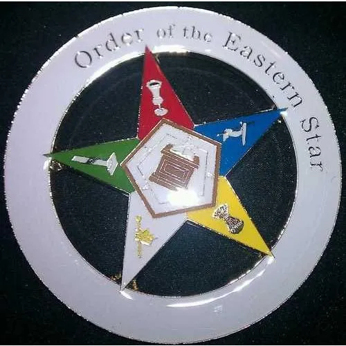 【並行輸入品】Order of Eastern Star (OES) カーエンブレム (商品CE 77) Order of Eastern St