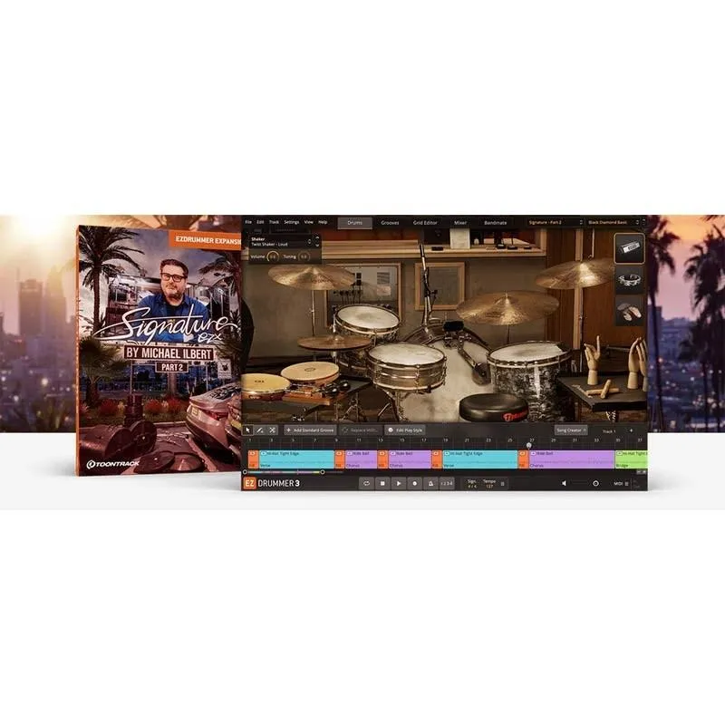 TOONTRACK EZX - SIGNATURE PART2 (トゥーントラック)(EZX拡張音源)(オンライン納品)(2時間以内に納品)