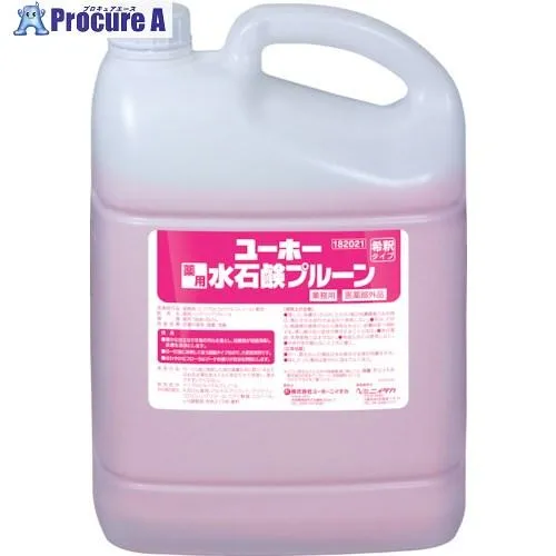 ニイタカ 薬用水石鹸プルーン 5L  ■▼118-8417 299708  2本