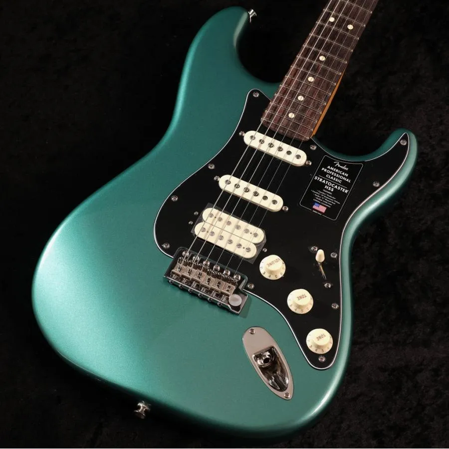 Fender / American Professional Classic Stratocaster HSS Rosewood Fingerboard Faded Sherwood Green Metallic フェンダー [USA製](S/N US25053933)
