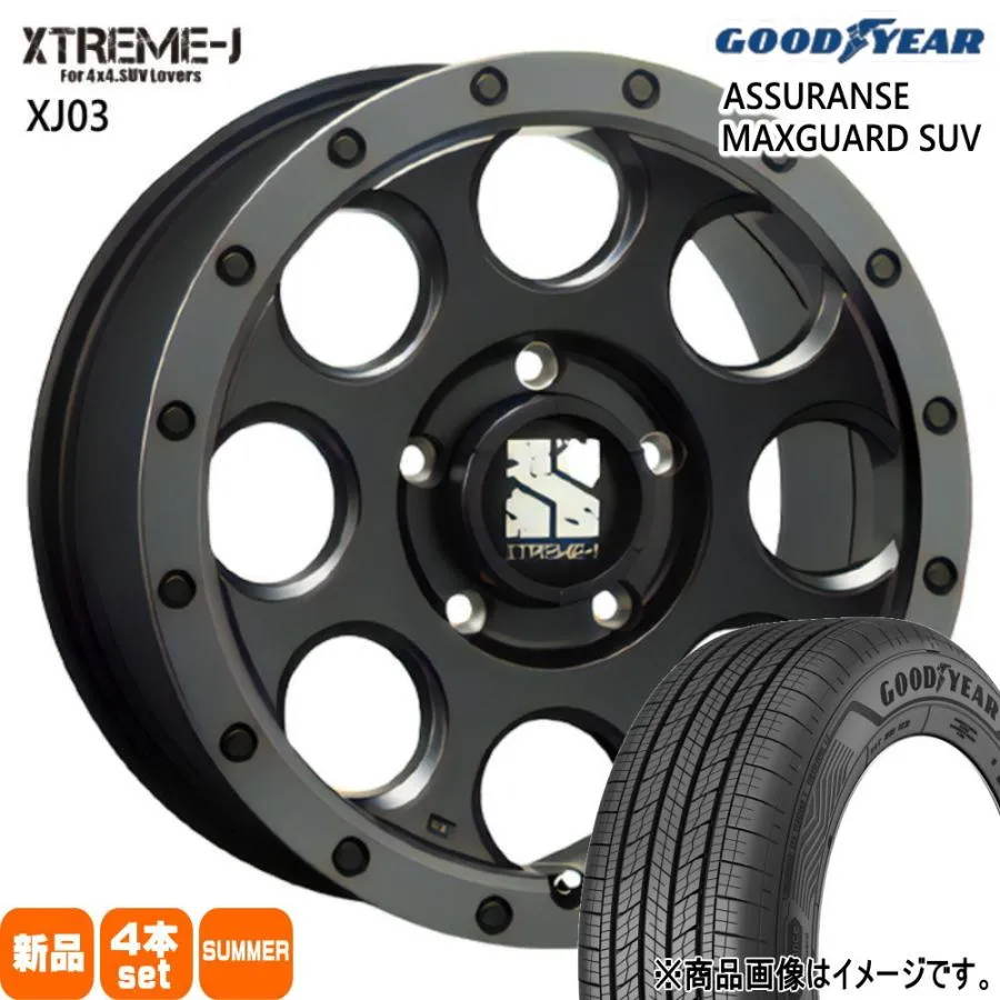 245/70R16 111H XL グッドイヤー ASSURANCE MAXGUARD SUV 夏用 サマータイヤ XTREME-J XJ03 トヨタ RAV4  16インチ