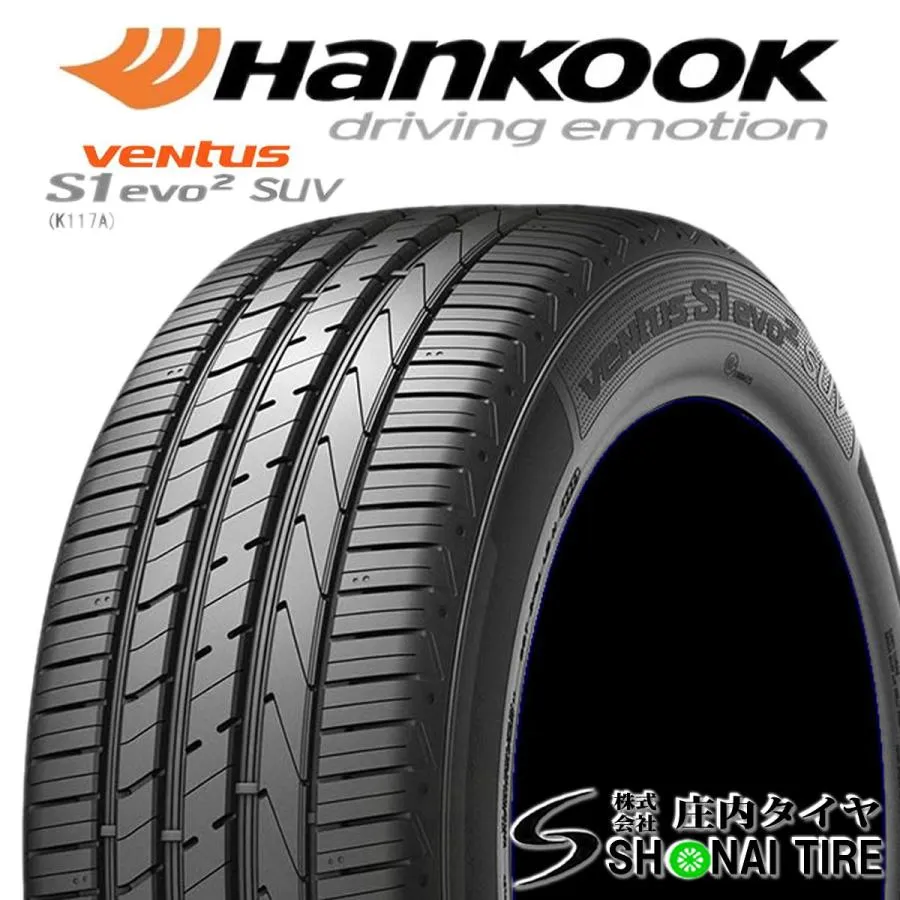 在庫要確認 会社宛配送限定！ 送料無料 ハンコック VENTUS S1 EVO2 SUV K117A 235/55R18 100V 夏 1本価格 RAV4 CX-5 アウディQ3 NO,HK247-1