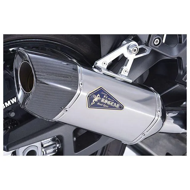 アールズギア S1000XR リアルスペック スリップオン（チタンポリッシュ） R’s GEAR