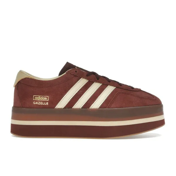 adidas アディダス レディース スニーカー  【adidas Gazelle Stack Fox Brown Orange Tint (Women)】  サイズ US_6(23.0cm) Fox Brown/Orange Tint/Gum
