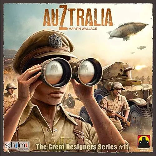 ボードゲーム 英語 アメリカ STG04011 Stronghold Games AuZtralia, Strategy Board Game