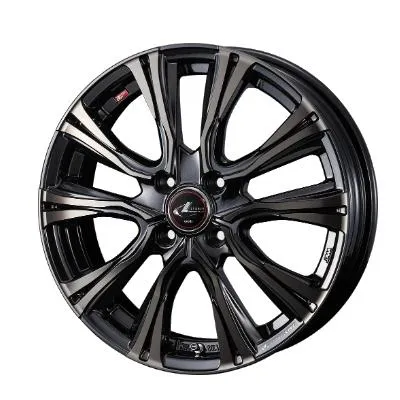 weds ウェッズ レオニス VR 41213 15インチ 15×5.5J インセット：50 穴数：4 PCD：100 ハブ径：65 カラー：PBMC/TI【ホイール4本価格】
