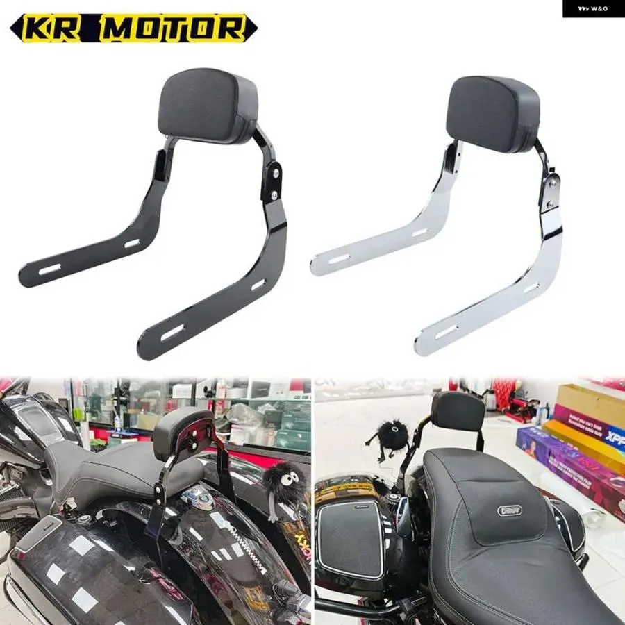 並行輸入品KR MOTO BMW R18 クラシック R18 B 100 周年 2020年以降 R 18 オートバイ バイク パッセンジャーシート バックレスト クッション リア シシー