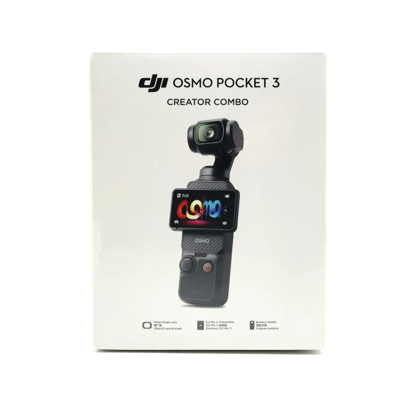 【楠本質店/元住吉】未開封・新品 DJI OSMO POCKET 3 CREATOR COMBO クリエイターコンボ アクションカメラ (PP-101 DMT02 OP9913) EAN:6941565969903【中古】