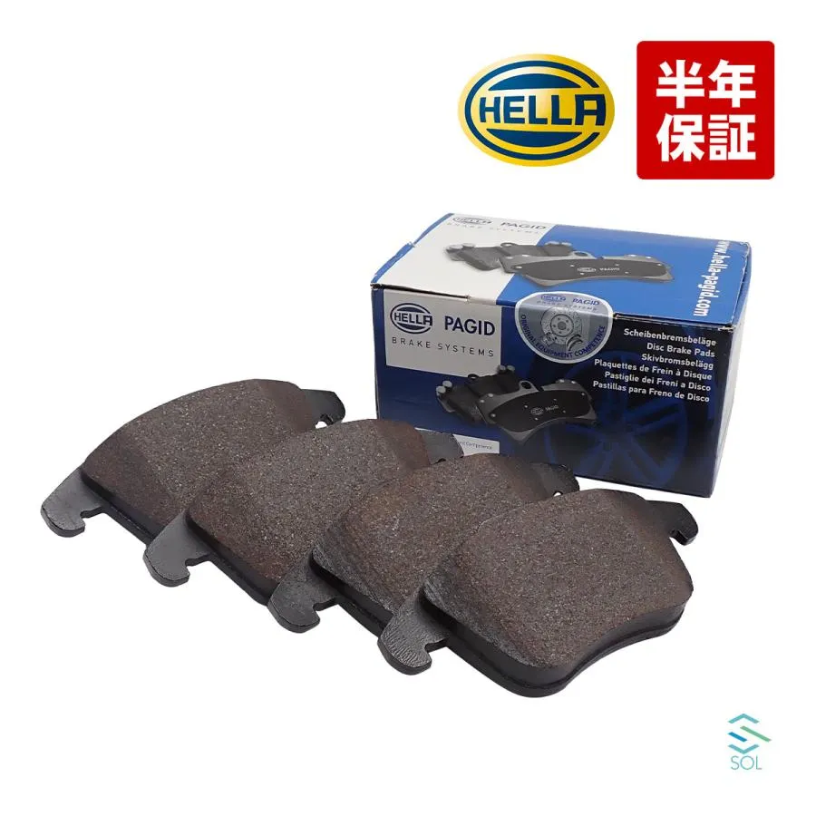 HELLA PAGID フロント ブレーキパッド 左右セット 出荷締切18時 ランドローバー ディスカバリー フリーランダー2 レンジローバー LR027309