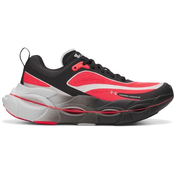 Under Armour アンダーアーマー レディース スニーカー Under Armour UA Halo Racer Black Racer Red (Women's) 【サイズ US_5.5(22.5cm)】