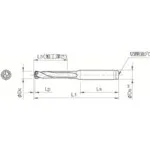 京セラ SS12-DRC115M-3マジックドリル用ホルダ SS-DRC 加工深さ3×DC