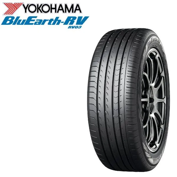 日本正規品 ヨコハマ タイヤ BluEarth ブルーアースRV RV03 215/55R17 94V R7217 4本セット 個人宅でも送料無料