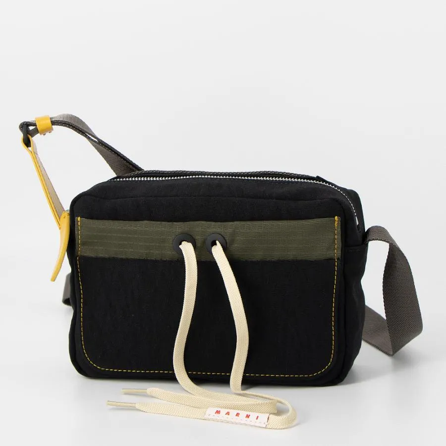 マルニ MARNI ショルダーバッグ テクニカルファブリック カメラバッグ SBMQ0124U0 P8942 00N99 BLACK