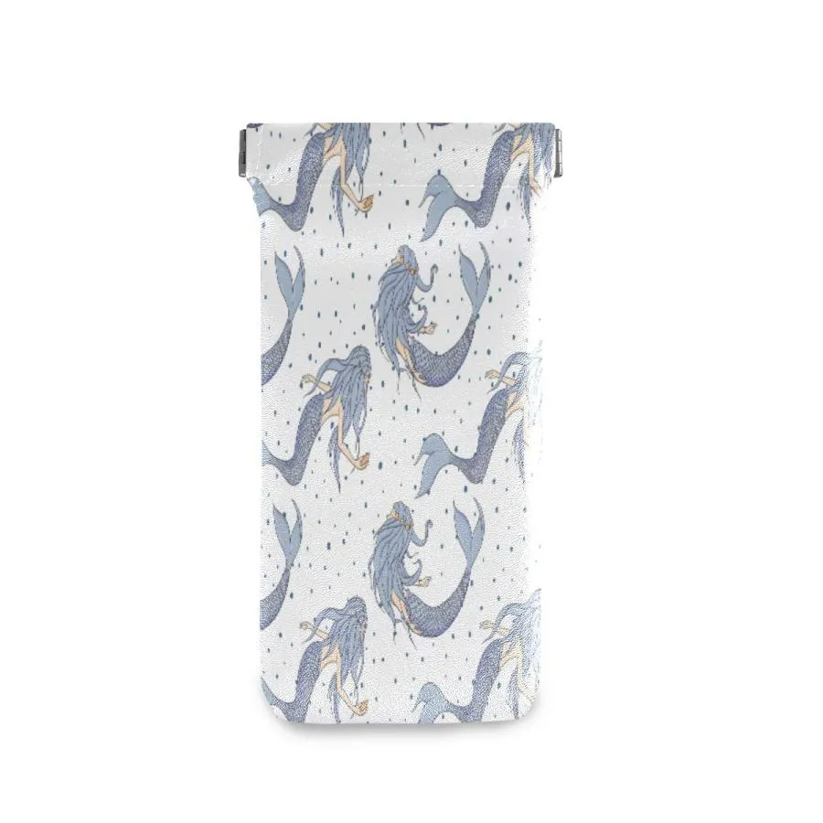 【並行輸入品】MOYYO Mythical Mermaids Eyeglass Pouch Squeeze Top Portable Sung