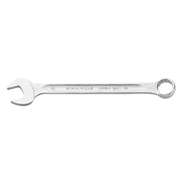 STAHLWILLE スタビレー 片目片口スパナ 25mm 全長300mm 面接触 13-25 スパナ 工具 ツール DIY 作業工具