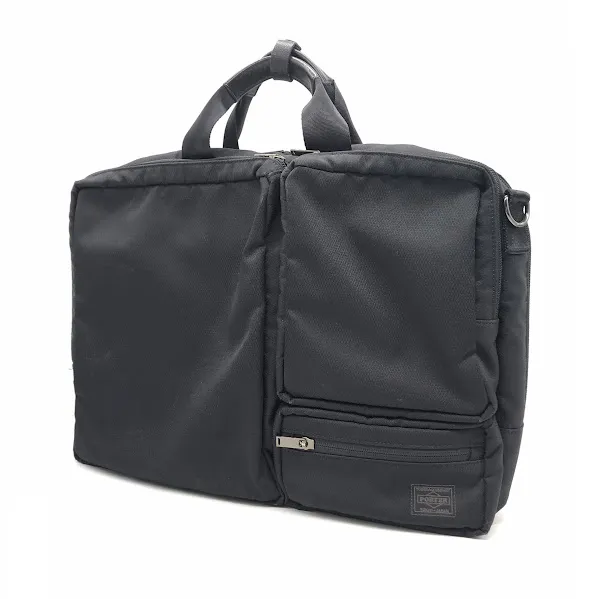 【中古】PORTER | ポーター CLOVE(クローヴ) 2WAY BRIEFCASE(M) ブリーフケース ブラック【倉吉店】
