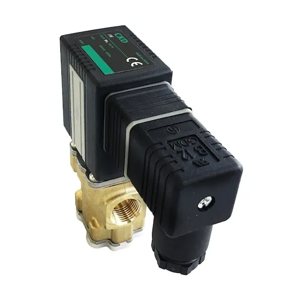 CKD 直動式2ポート電磁弁（マルチフィット［［R上］］） FFB-4210A4C3B6 1点