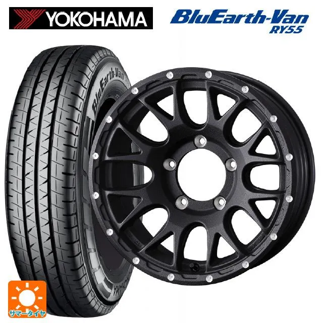スズキ ジムニーシエラ(74系)用 195/80R15 107/105Q ヨコハマ ブルーアースVan RY55C マッドヴァンス 08 #