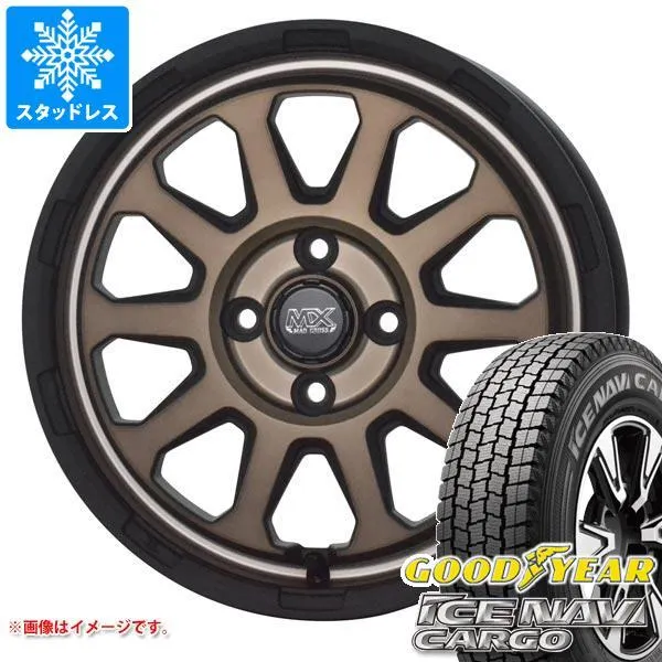サクシード プロボックス 160系用 スタッドレス グッドイヤー アイスナビカーゴ 165/80R14 91/90N (165R14 6PR相当) マッドクロスレンジャー