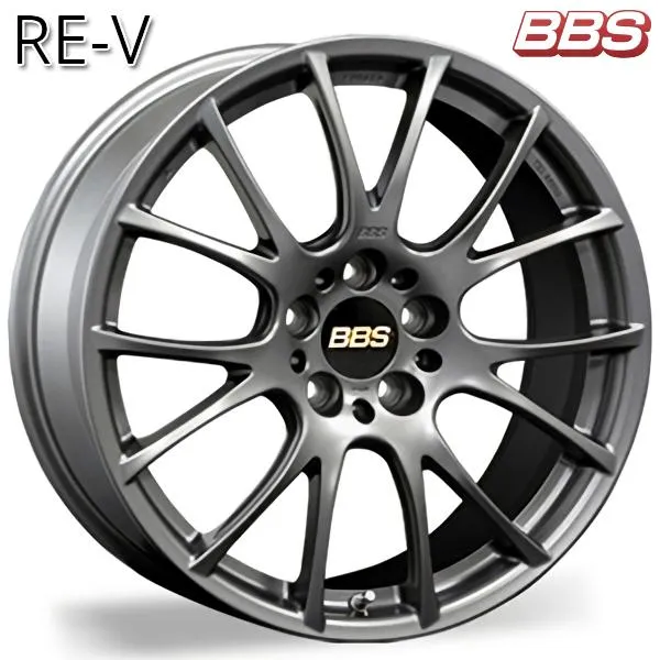 4/17〜19 P10倍 BBS RE-V 【RE082】 19インチ 9.0J 5H112 +37 マットグレイ(MGR) アルミホイール単品 4本セット 送料無料