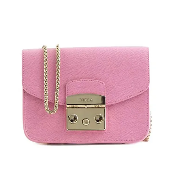 ★ ★フルラ FURLA【METROPOLIS MINI】 クロスボディ チェーン ショルダーバッグ ORCHIDEA d (オーキッドピンク) 920313 B BGZ7 ARE METROPOLIS【送料無料】 【コンビニ受取可】 【海外配送 可】 【国際配送】
