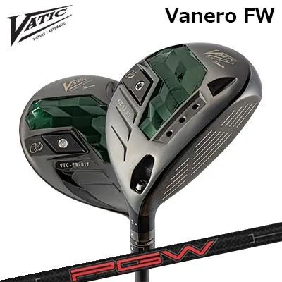 バティックゴルフ カスタム特注クラブ ヴァネーロ フェアウェイウッド KBS プレイヤーズ グラファイト ウッドVatic Golf Vanero Fairway Wood KBS PGW - PLAYERS GRAPHITE WOODコントロール性能に優れた強弾道ハイブリッド