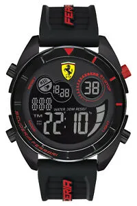 【送料無料】腕時計 スクーデリアフェラーリデジタルフォルツァscuderia ferrari digitalherrenuhr forza 0830548