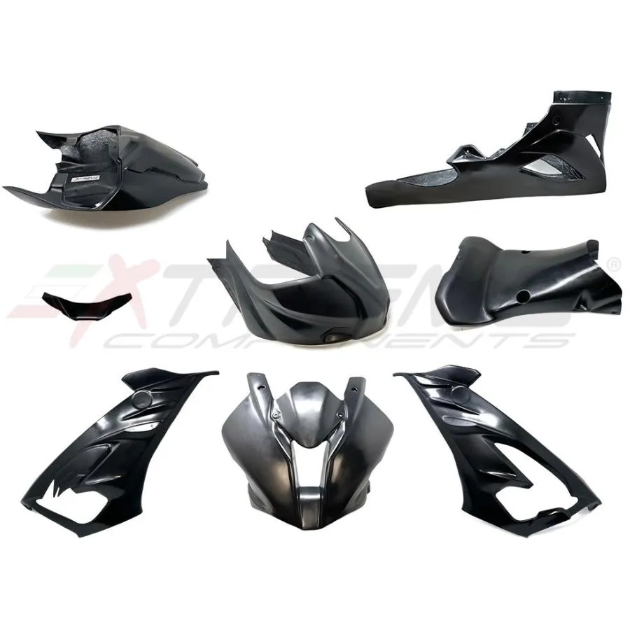 EXTREME COMPONENTS エクストリームコンポーネンツ レーシング外装キット+サイドカバー付きタンクカバー S1000RR BMW フルカウル・外装セット カウル関連 外装