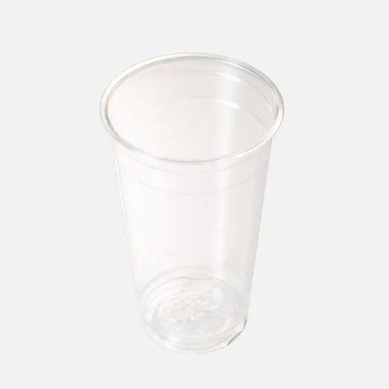【1000個・本体と平蓋セット】DY-92-20 + DY-F92 （満杯 600ml）20オンス DYコップ 使い捨て プラカップ 透明 プラコップ 【代引き不可】各1000個入